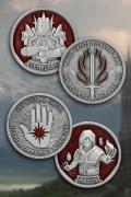 Mage-Templar War Coin Set