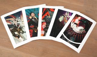 Six of Cups (Art Print)