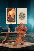 Varric at the Hanged Man Statue & Tarot Card