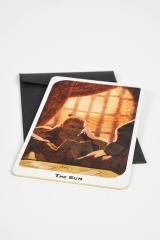 Varric at the Hanged Man Statue & Tarot Card