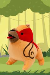 Brown Mabari Plush