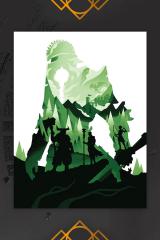 Heroes of Thedas Art Print Set