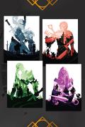 Heroes of Thedas Art Print Set