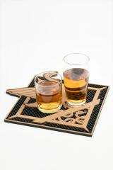 Cobbled Swan Bar Mat