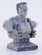 Carpe Nukem Bust, Poker Chips, Dice & Artwork
