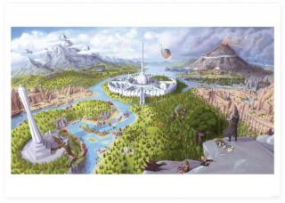 Imperial City Art Print
