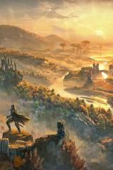 Gold Road Lithograph