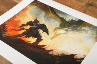 Daedric Armor (Art Print)