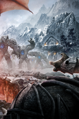 Dark Heart of Skyrim Lithograph