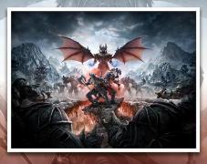 Dark Heart of Skyrim Lithograph
