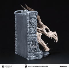 Dragon Skull Bookend