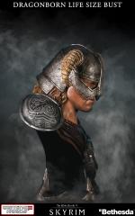 Dragonborn Life Size Bust