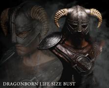 Dragonborn Life Size Bust