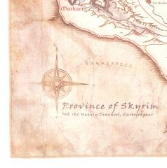 Province of Skyrim Textile Map