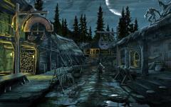 Riverwood Nighttime (Art Print)