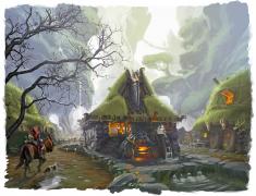 Riverwood Street (Art Print)