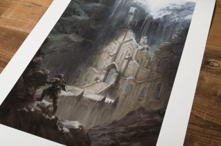 Snow Elf Temple (Art Print)
