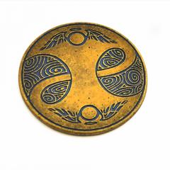 Hardbound Book Replica, Coin & Cards