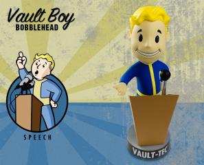 Vault Boy 101 Bobblehead (Speech 5")