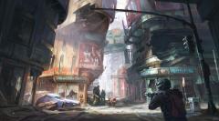 Downtown Financial District (Art Print)