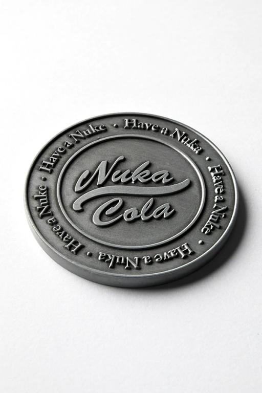 Nuka-cola Coin w/ Mini Fridge Tin, Fallout 4