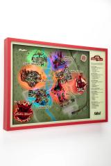 Nuka World Map Light-Up Shadowbox