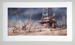 Power Tower Farm (Art Print)