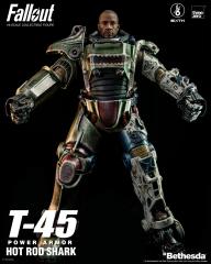 T-45 Power Armor Hot Rod Shark (re-release w/ figure & assault rifle)
