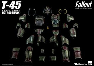 T-45 Power Armor Hot Rod Shark (armor only)