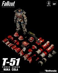 T-51 Power Armor Nuka Cola (re-release w/ figure & laser rifle)