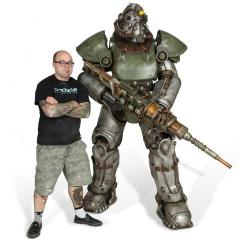 T-51b Power Armor Life-Size Statue
