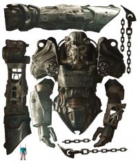 T-60 Power Armor Vinyl Wall Wrap