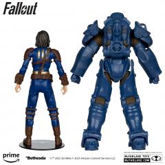 T-60 Vault Tec & Sole Survivor 7" Figure 2-Pack