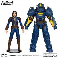T-60 Vault Tec & Sole Survivor 7" Figure 2-Pack