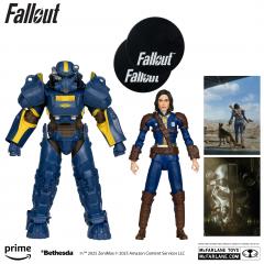 T-60 Vault Tec & Sole Survivor 7" Figure 2-Pack