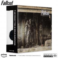 T-60 Vault Tec & Sole Survivor 7" Figure 2-Pack