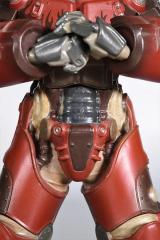 X-01 Hot Rod Flames Power Armor Variant 8" Statue