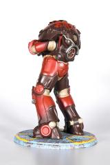 X-01 Hot Rod Flames Power Armor Variant 8" Statue