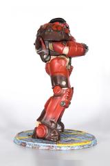 X-01 Hot Rod Flames Power Armor Variant 8" Statue