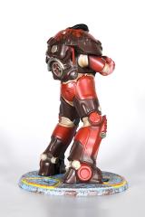 X-01 Hot Rod Flames Power Armor Variant 8" Statue