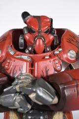 X-01 Hot Rod Flames Power Armor Variant 8" Statue