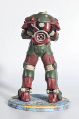 X-01 Hot Rod Shark Power Armor Variant 8" Statue