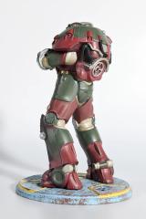 X-01 Hot Rod Shark Power Armor Variant 8" Statue
