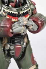 X-01 Hot Rod Shark Power Armor Variant 8" Statue