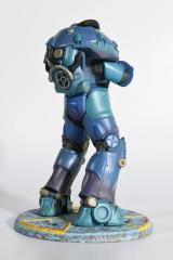 X-01 Quantum Power Armor Variant 8" Statue