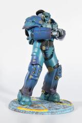 X-01 Quantum Power Armor Variant 8" Statue
