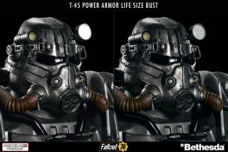 T-45 Power Armor Life Size Bust