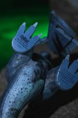 Dinky the T-Rex 9" Statue (nighttime)