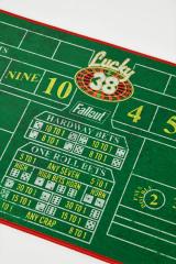 Lucky 38 Craps Table Oversized Mousepad