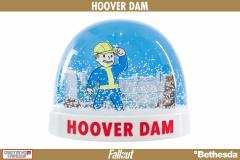 New Vegas Hoover Dam Snow Globe